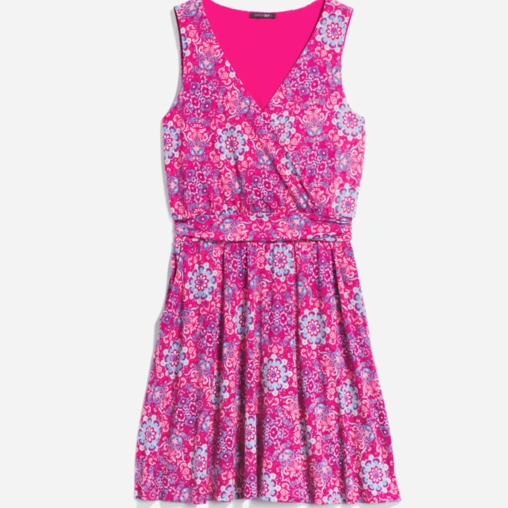 Crescent Tianna Knit Dress w pockets- large petite